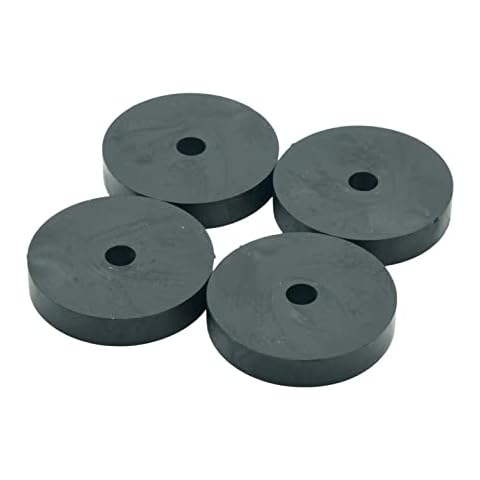 Thick Rubber Spacers M8 (8mm) Hole - 50mm O/D x 10mm Height (4PCS) Cover