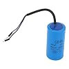 CD60 Motor Capacitor Round Motor Start Capacitor for Motor Air Compressor, 250V AC 400uF 50/60Hz