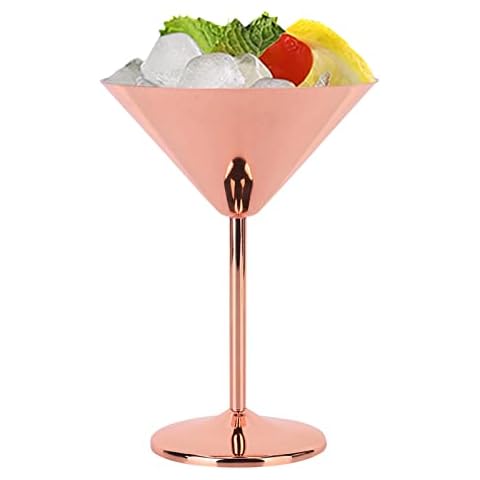 Copas de martini de acero inoxidable irrompibles HERCHR Cover