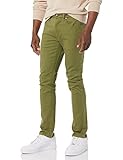 Amazon Essentials Men's Skinny-Fit Stretch Jean - Discontinued Colors, Olive, 28W x 32L