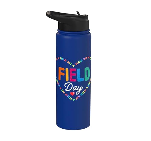 Field Day Squad 2023 Physical Education Gym Teacher P.E Crew Stainless Steel Insulated Water Bottle