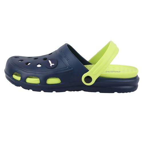 Image of Welcome Men's Casual Clogs /Sandals with Adjustable Back Strap for Adult | Comfortable & Light Weight | Stylish & Anti-Skid | Waterproof & Regular Flipflops
