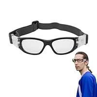 Niiyen Kinder-Sportbrille, Fußball- und Basketball-Trainingsbrille, Schwarze Basketballbrille, Fußballbrille, Sport Dribble Specs für Basketball Trainingshilfe, Sportbrille Dribbling Specs