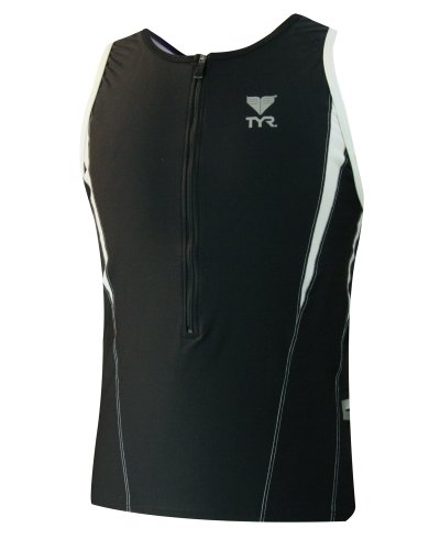TYR Multisport Splice Tank - Camiseta de Tirantes con Cremallera para Hombre