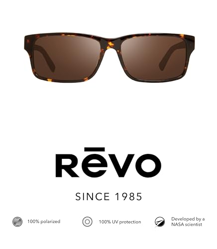Revo Sunglasses Finley: Polarized Lens with Eco-Friendly Rectangle Frame2
