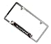 Silver License Plate Frame Cover Holder Coyote Truck Car Accessories Formustang 5.0 Stainless Steel 1PC