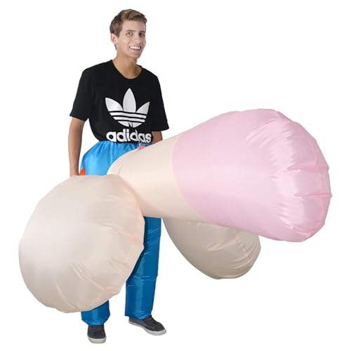 HUFACAI Disfraz hinchable para adultos, divertido para despedida de soltero, Halloween