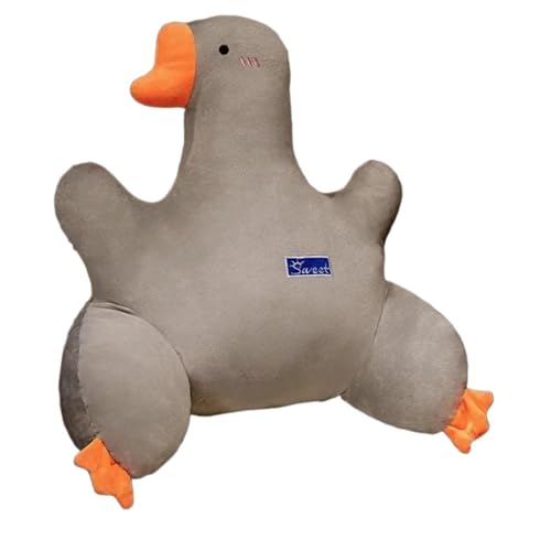 Gralara Travesseiro de Leitura Goose, Descanso de Cama, Capa Removível, Travesseiro de Encosto, Trav