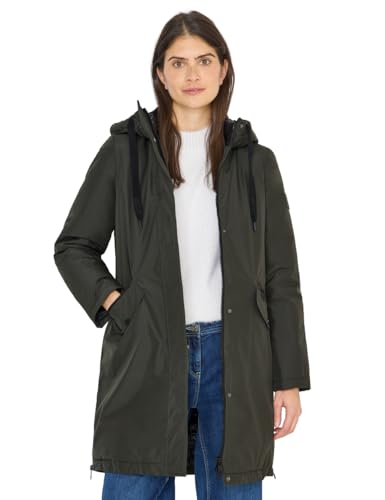 Parka deportiva Mujer Cecil 1005370 en color azul marino transpirable