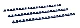  100 RENZ Plastikbinderücken / 10,0 mm / blau / 70 Blatt / DIN A4