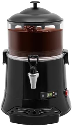 Commercial Chocolate Melting Maker,Electric Hot Chocolate Dispenser Machine with Adjustable Temperature（ 5L ）
