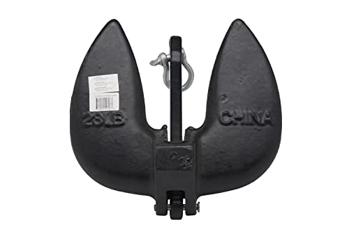Seachoice Navy Anchor, Vinyl Coated Cast Iron, 28lbs, Black by SEACHOICE - Image 4
