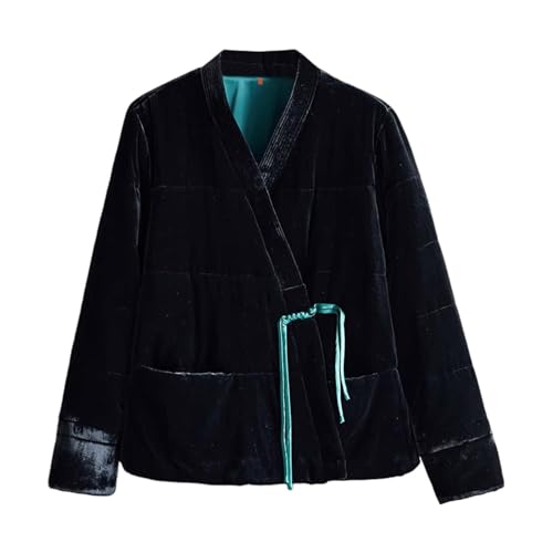 Manteau rembourré Hanfu 186 velours femme fini le froid hivernal