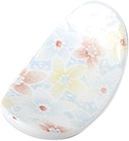 Set of 10 Chopsticks Rest, Flower Zukushi Oval Anti-B Chopsticks Rest [5 x 3.5 x 1.5 cm] [Restaurant, Ryokan, Japanese Tableware, Restaurant, Commercial Use, Tableware, Tableware]