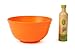 Small Foot 11476 Wooden Set, Children's Vegetarian Play Kitchen Accessory, incl. Bowl, Salad Utensils and Dressing Toys, Multicolored
