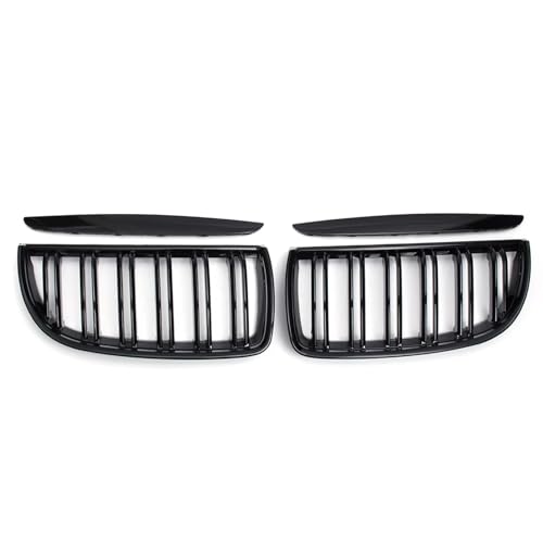 Parrilla delantera de riñón para E90 E91 (2005-2008), rejilla de parachoques de alta resistencia