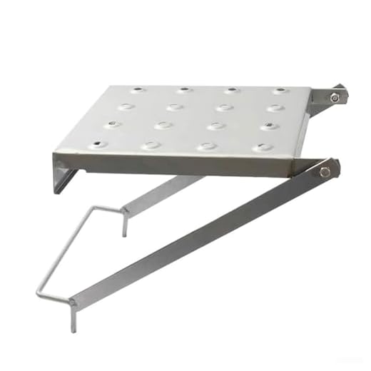 Plataforma de trabajo compacta de escalera perfecta para espacios reducidos y fácil almacenamiento