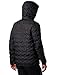 Columbia Men's Delta Ridge Down Hooded Jacket, Black, XX-Large