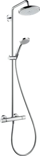 hansgrohe Croma Komplet prysznicowy 220 1jet EcoSmart 9 l/min z termostatem chrom, 27188000