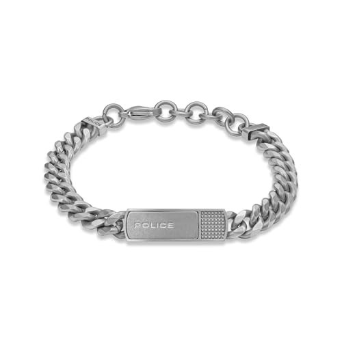 [ポリス]メンズ IDENTITY ステンレス ブレスレット GB0041001 専用BOX･紙袋付き【正規輸入品】