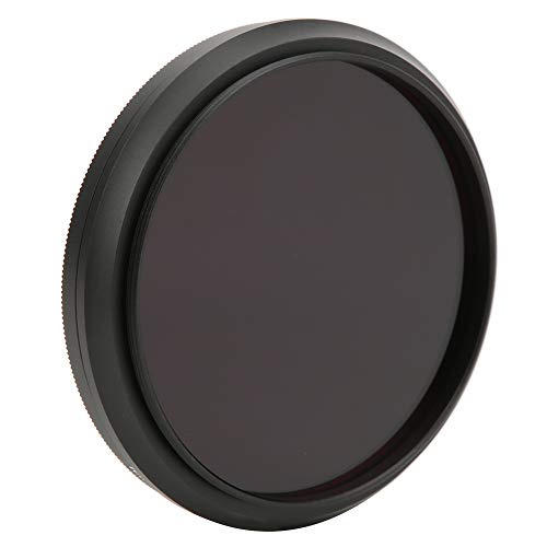 ZJchao Filtro de Cámara, Filtro IR Infrarrojo Aluminio Aleación y Vidrio óptico con Hilo para la Creación de Fotografía Infrarroja (72 mm)
