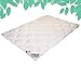 Produktbild allsana Tencel® Klimafaser Steppbett 155x220 cm | Lyocell Bettdecke mittelwarm für Allergiker | waschbar bei 60°C | atmungsaktive Bettdecke aus Naturfaser bei Allergie | Made in Germany