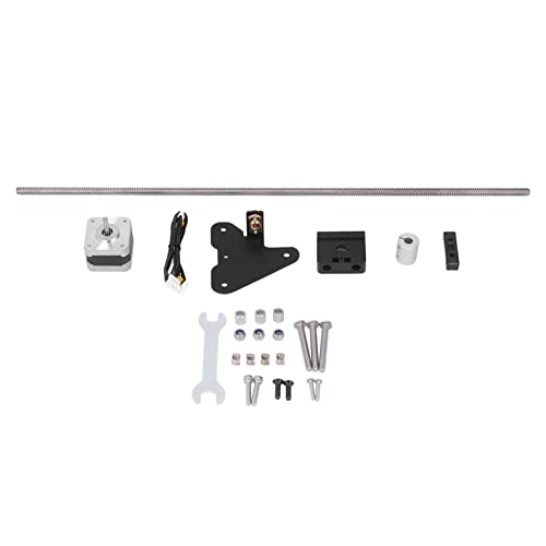 Srliya Dual Z Axes Kit Upgrade for CR10 3D Printer Parts with 515mm Lead Screw 4mm Motor