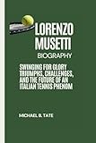 LORENZO MUSETTI BIOGRAPHY: Swinging for Glory Triumphs, Challenges, and the Future of an Italian Tennis Phenom