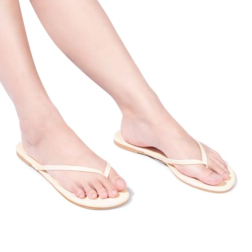 Image of FITORY Womens Flip Flops Fashion Casual Thong Walking Slide Summer Sandals