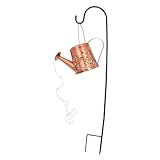 Lampe solaire d'extérieur kettle : peut être utilisée pour la décoration du jardin, de la cour et de la pelouse, éclairage confortable, décoratif et unique, lampe solaire kettle