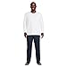Lands' End Mens Long Sleeve Super-T Tee White Regular X-Large
