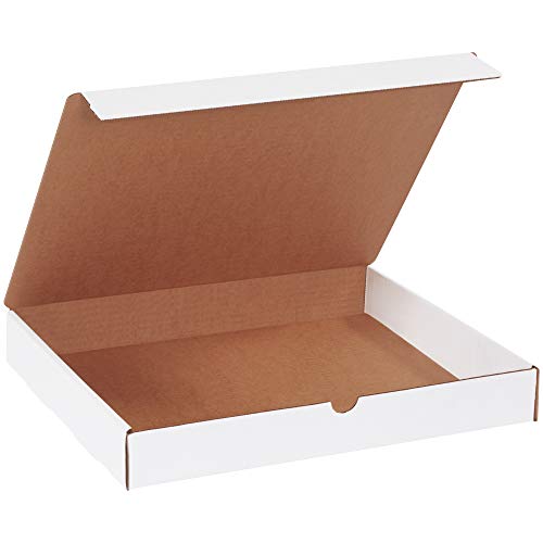 Box Usa White Literature Corrugated Cardboard Mailing Boxes, Pack Of 50, Crush-Proof, For Shipping, Mailing And Storing, Oyster White, 15" X 12" X 12" (Bml15122) #TOP12