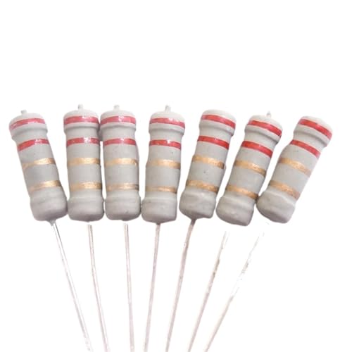 Résistance à film d'oxyde métallique 1W 2.2 ohm lot de composants électroniques