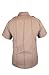 First Class Short-Sleeve Uniform Shirt M Tan