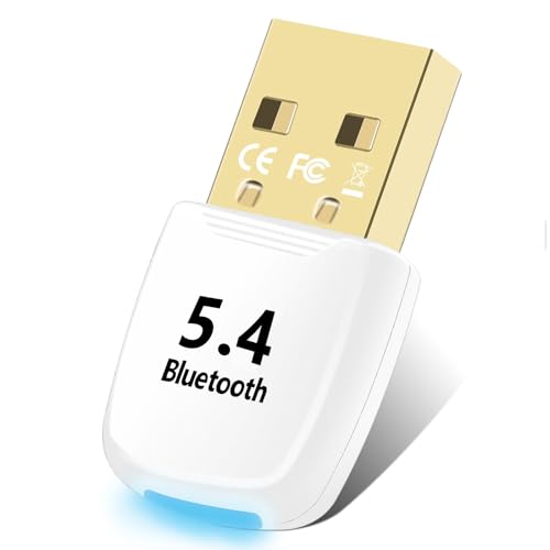 【Distanza di trasmissione ultra-lunga】La tecnologia Bluetooth 5.4 aggiornata ha una velocità di trasmissione fino a 3 Mbps, che è il doppio di quella della vecchia versione Bluetooth. La portata della connessione Bluetooth è fino a 20 metri, che può essere utilizzata in modo flessibile in diversi scenari senza essere limitata al computer