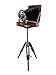 Decorative Wooden Adjustable Tripod Camera Vintage Design Unique Look Collectible Studio Item Brown Color Movie Prop Video Props