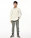 ThCreasa Kids Girls Flannel Jacket Sherpa Lined Plaid Shirts Button Down Fall Shacket Thermal Fleece Shirt Jacket White M 7-8