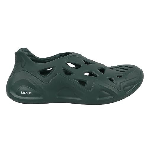 Image of URJO EZY Men's Clogs /Sandals with Adjustable Back Strap Ultra Soft & Flexibility Anti Skid Comfortable Waterproof Daily Mules Clogs /Sandals for Men