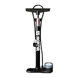 MengK Bicycle Floor Pump 160PSI Bike Air Pump with Gauge Presta & Schrader Valves Tire Tube Inflator
