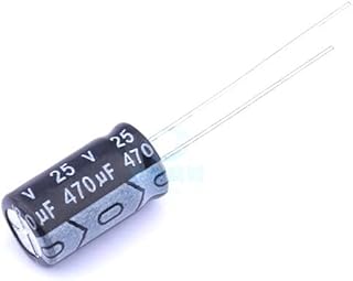 10 Pcs Leaded Aluminum Electrolytic Capacitor 470uF 25V Radial 8x14mm