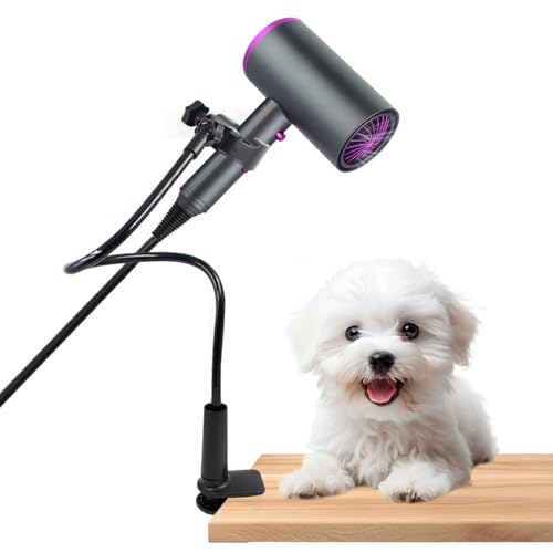 Flexible Hands-Free Pet Dryer Holder