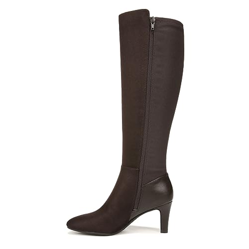 LifeStride Women's Gracie High Heeled Tall Boots Knee, Dark Chocolate, 11 by LifeStride - Image 4