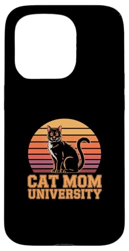 Cat Mom University �X�}�z�P�[�X iPhone 15 Pro �p