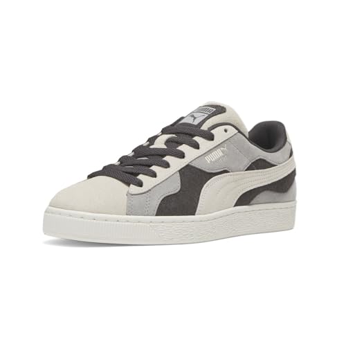 PUMA Mens Suede Camowave Coastal Fog Lace Up Sneakers Shoes Casual - Grey2