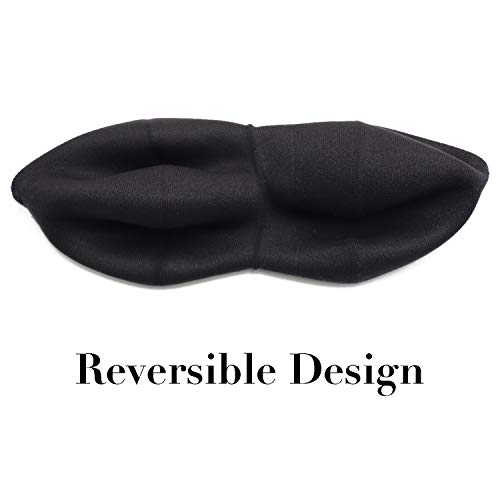 Sydbecs Cashmere Beret Hats For Women Girls, Reversible French Berets Hat Solid Color Style (Black) #TOP3