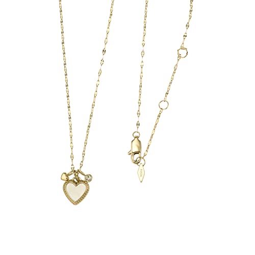 Image of Fossil Locket Necklace for Women