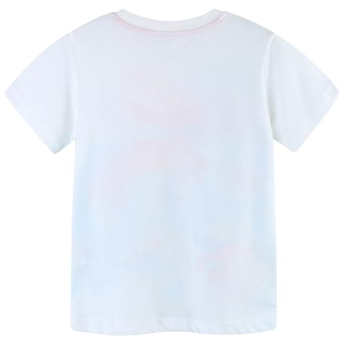 Image of AIWUHE Toddler T Shirts Cotton Summer Tshirts Boys Girls Short Sleeve Tee Tops Casual Graphic Clothes Crew Neck Shirts 2-6Y