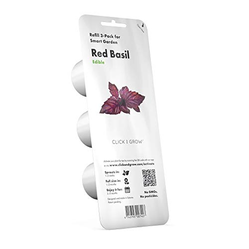 Click & Grow navulling Red Basil Refill 3-Pack