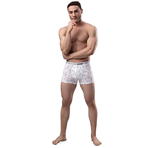 Image of Underjeans Men's Cotton Blend Regular Fit Trunk
