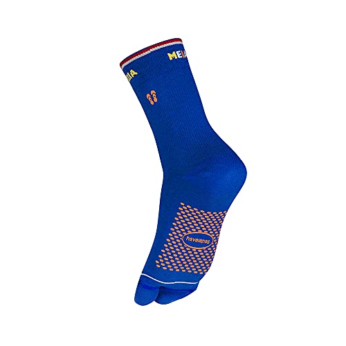 Meia de Dedo Básica, Havaianas, Adulto Unissex, Marinho, 34-39